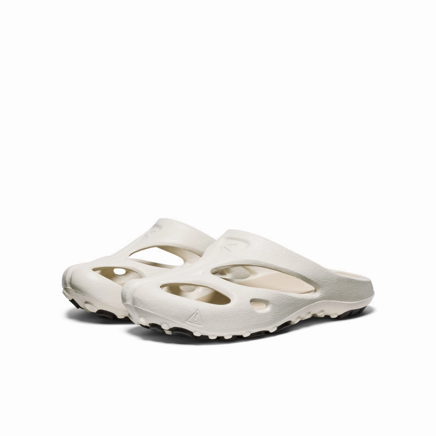 Women'S Shanti Clog  |  White Latte Quiet Performance Refined Flowwear