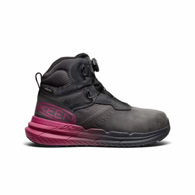Women'S Snapline Rf Waterproof Boot (Carbon Toe)  |  Magnet/Black Precision Comfort Versatility Matters
