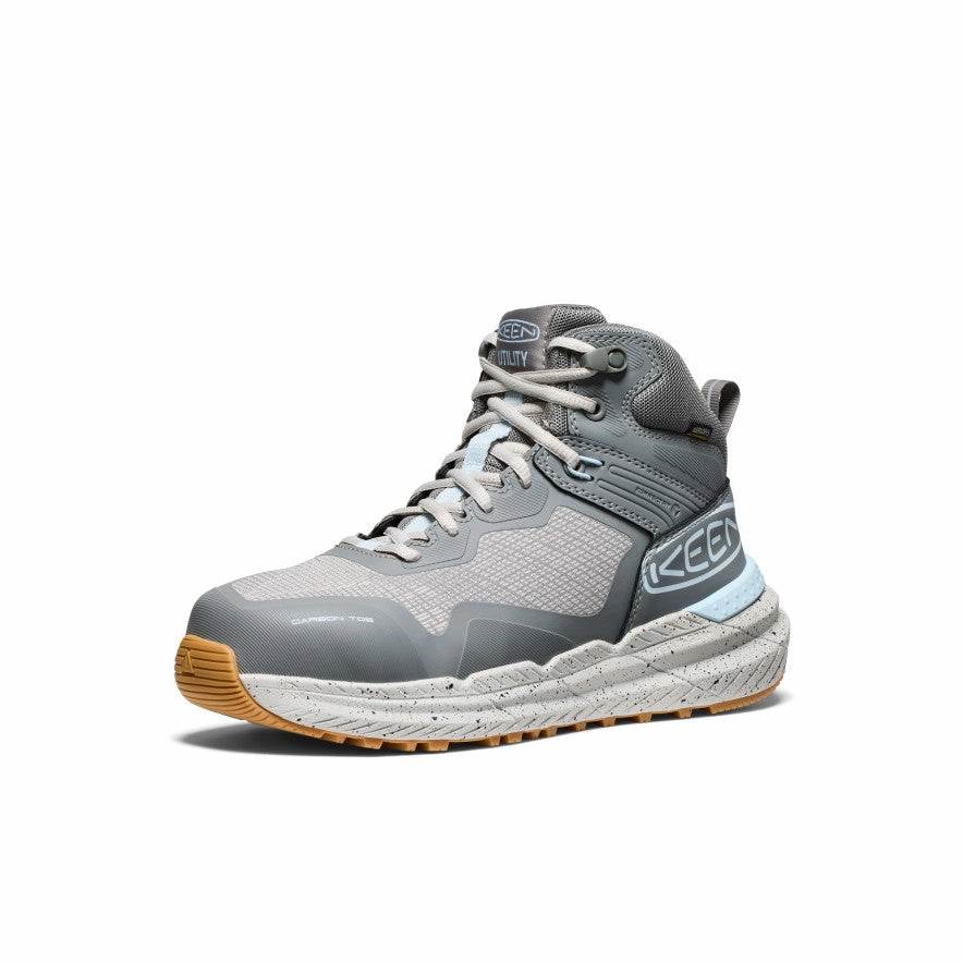 Women'S Synchro Waterproof Work Boot (Carbon Toe)  |  Steel Grey/Gum Refined Presence Living Wear