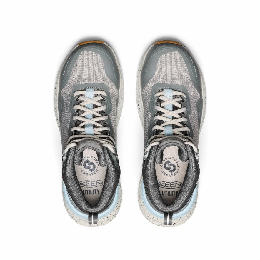 Live Light Women'S Synchro Waterproof Work Boot (Carbon Toe)  |  Steel Grey/Gum