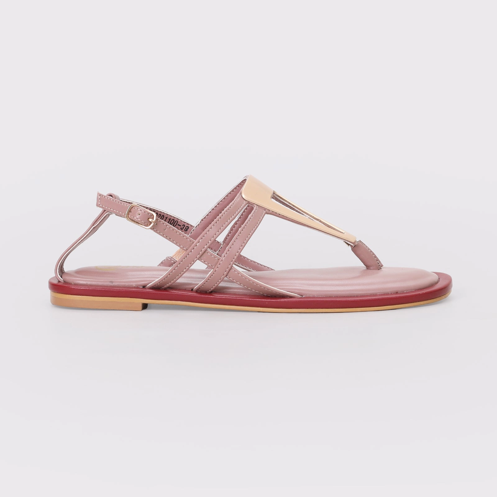 Effortless Edge Everyday Dynamism Women'S T-Straps Sandals