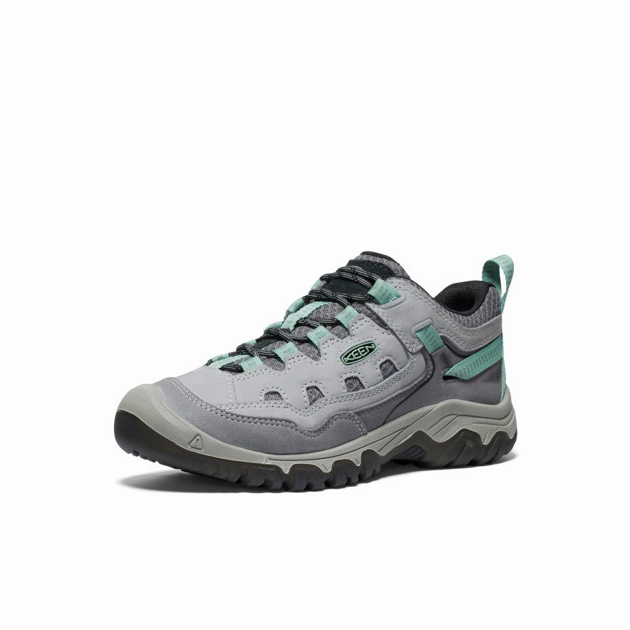 Refined Comfort Women'S Targhee Iv Vented Hiking Shoe  |  Alloy/Granite Green