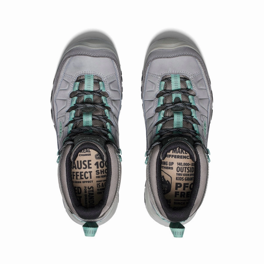 Layer Logic Your Rhythm Layer Women'S Targhee Iv Waterproof Hiking Boot  |  Alloy/Granite Green