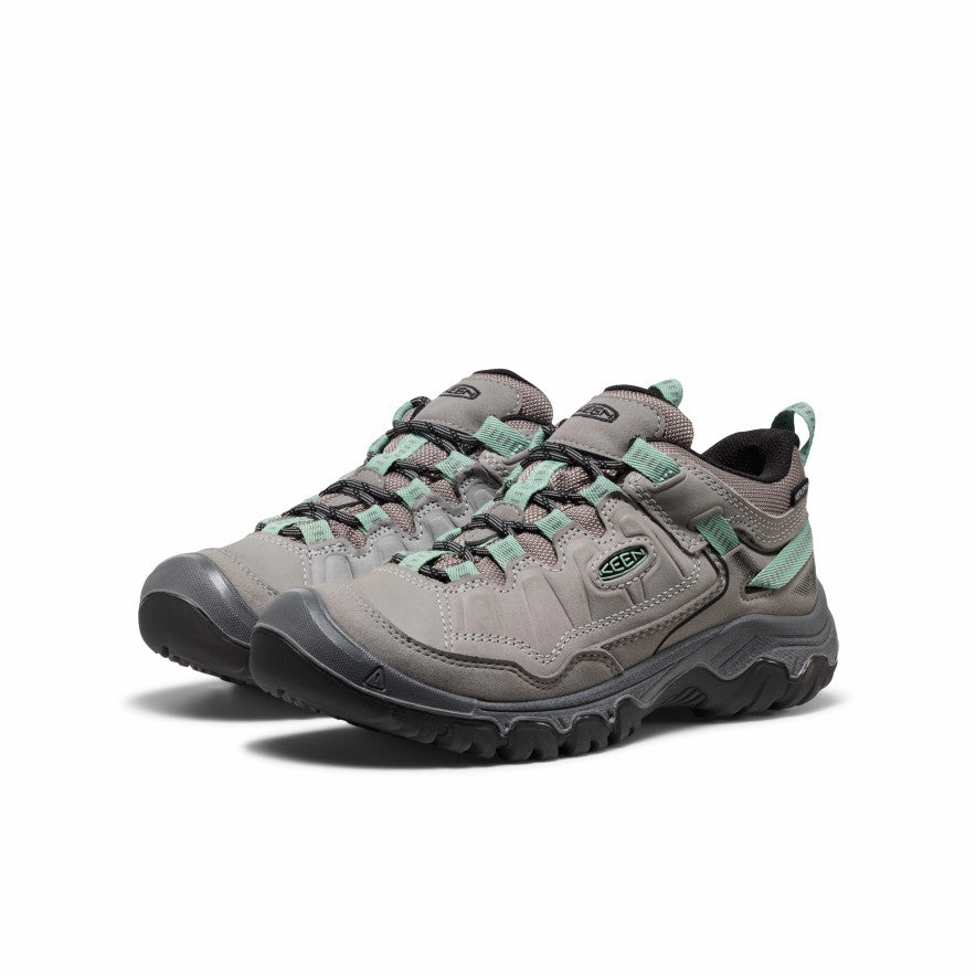 Urban Layering Modern Evolution Women'S Targhee Iv Waterproof Hiking Shoe  |  Alloy/Granite Green