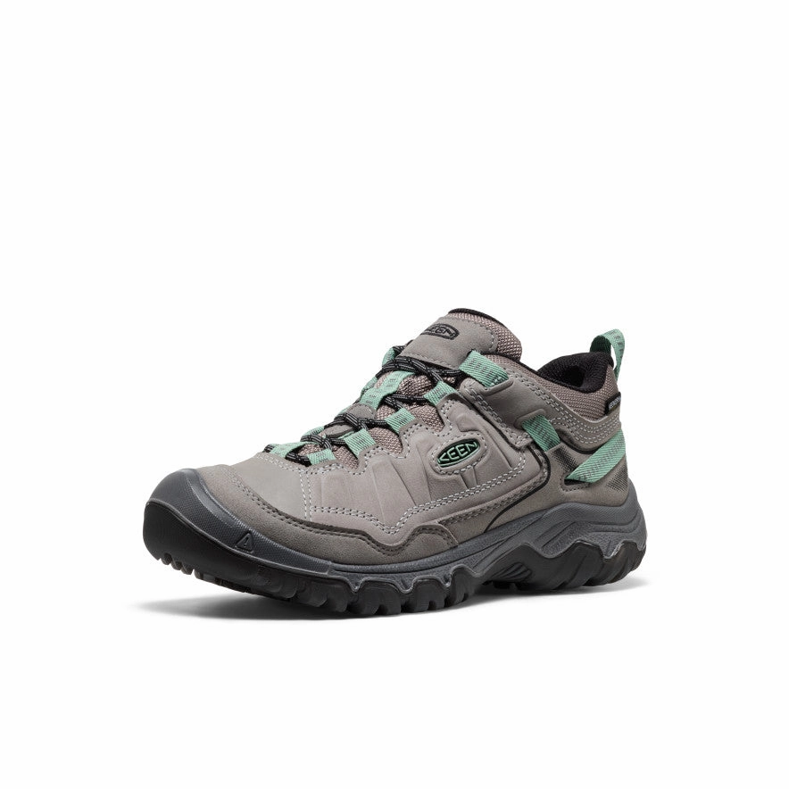 Women'S Targhee Iv Waterproof Hiking Shoe  |  Alloy/Granite Green Lifestyle Fusion Designed For Pace