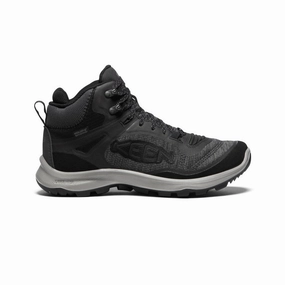 Women'S Terradora Flex Waterproof Hiking Boot  |  Black/Steel Grey Fit-Flow