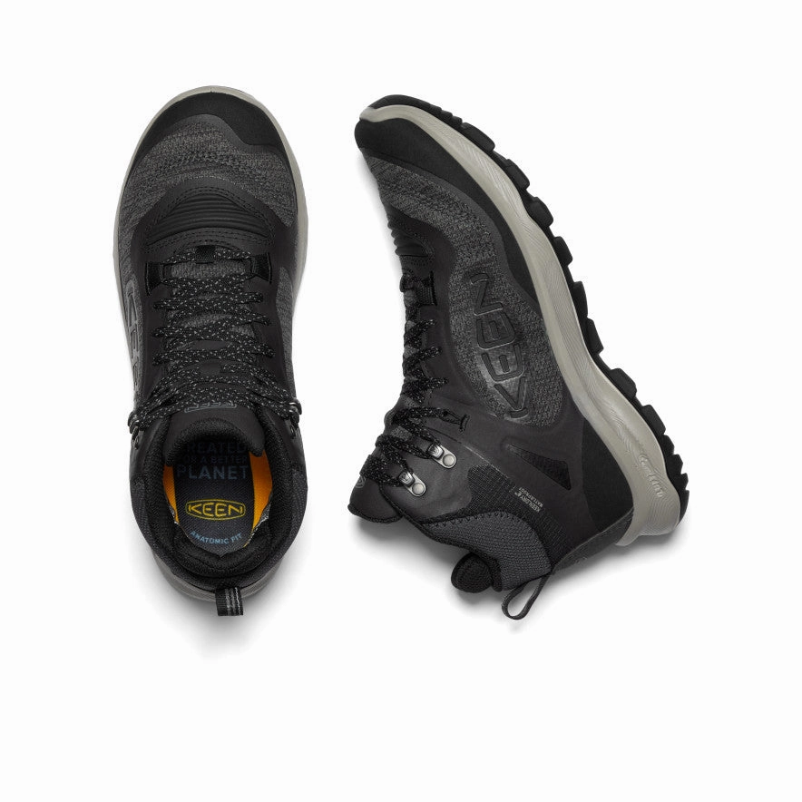 Women'S Terradora Flex Waterproof Hiking Boot  |  Black/Steel Grey Activewear Redefined