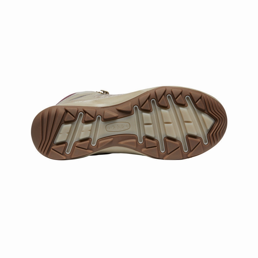 Women'S Terradora Flex Waterproof Hiking Boot  |  Plaza Taupe/Windsor Wine Future-Ready Fit