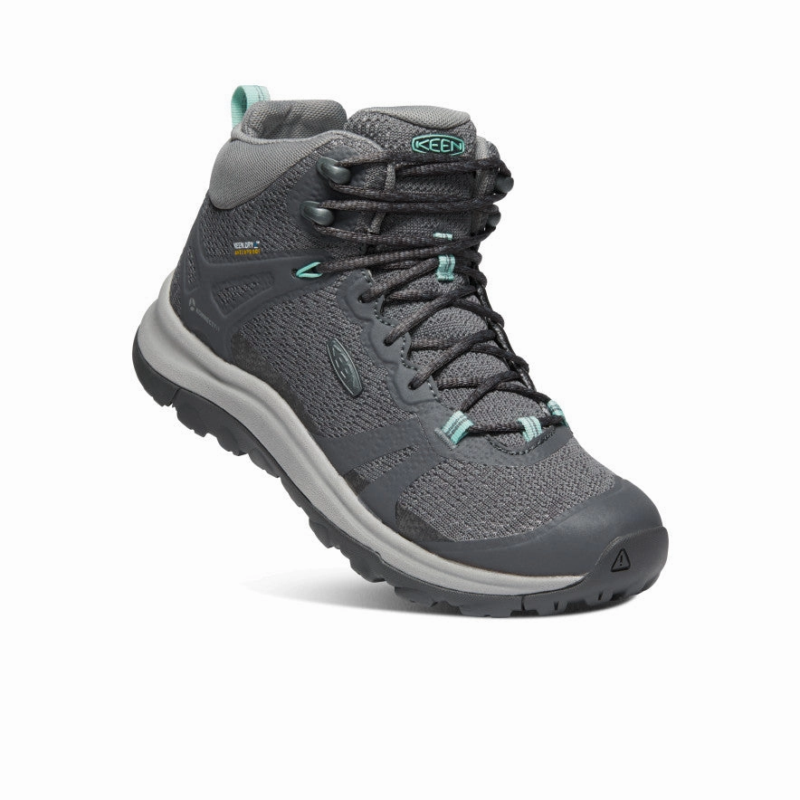 Elevated Motion Updated Basics Women'S Terradora Ii Waterproof Hiking Boot  |  Magnet/Ocean Wave