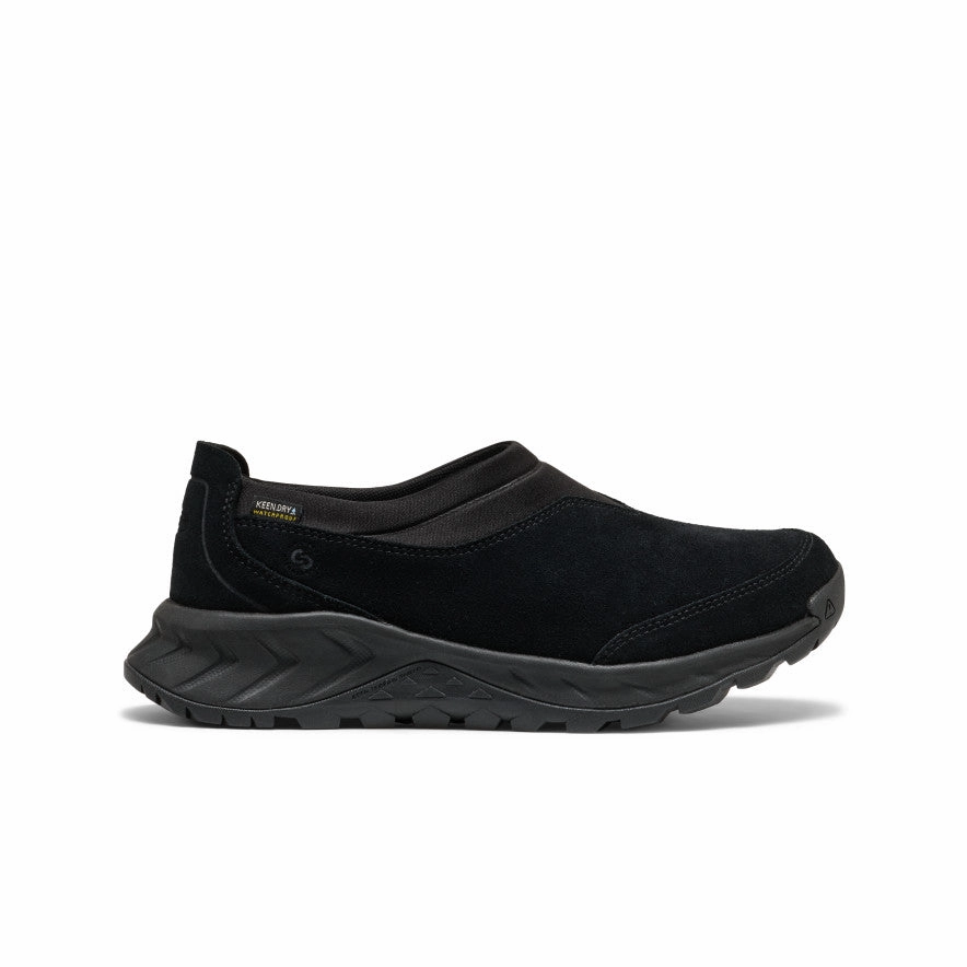 Women'S Tts Moc Waterproof Sneaker  |  Black/Black Relaxed Refinement Timeless Cool