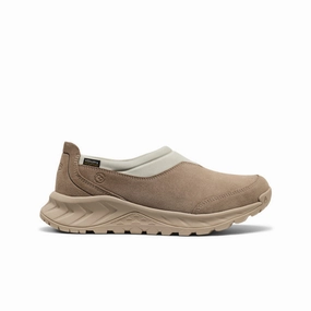 Refined Streetwear Fit-Flow Women'S Tts Moc Waterproof Sneaker  |  Brindle/Silver Birch