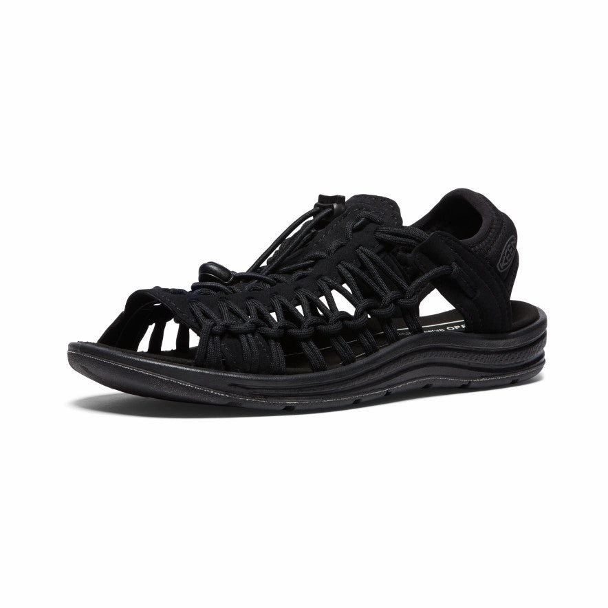 Women'S Uneek Ii Open-Toe Sneaker  |  Black/Black Comfort In Layers Seasonal Updates