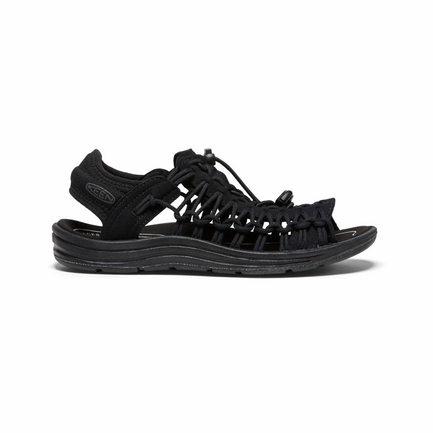 Women'S Uneek Ii Open-Toe Sneaker  |  Black/Black Modern Movement Gear Elevated Layers