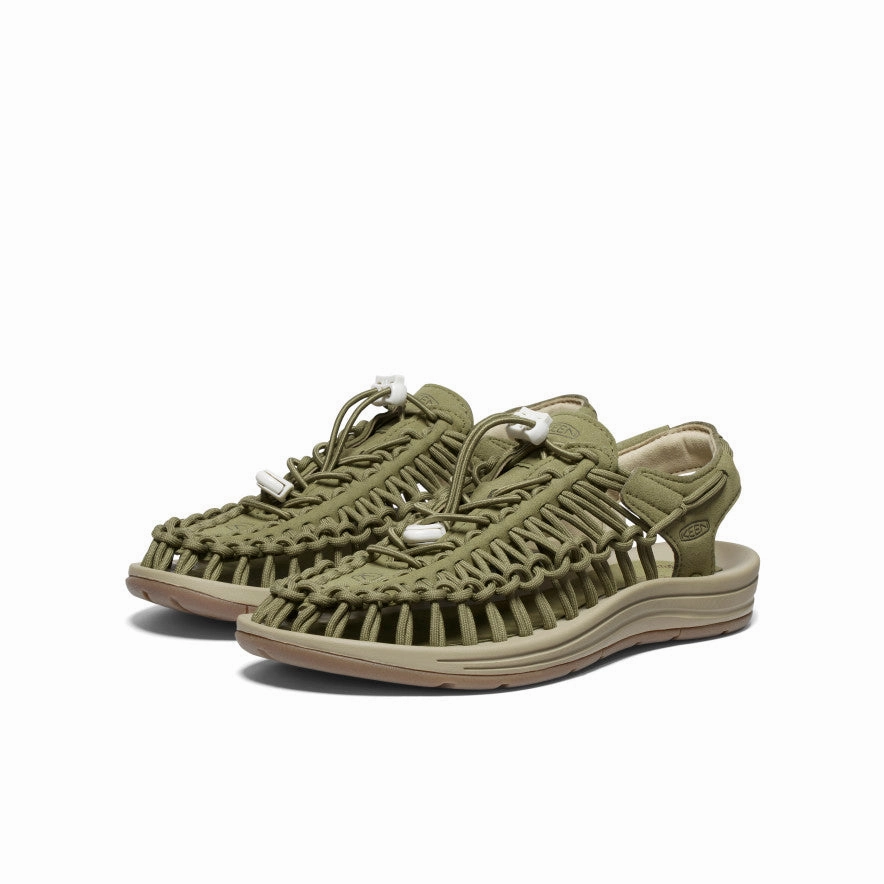 Premium Feel Everyday Sleek Women'S Uneek Sneaker  |  Martini Olive/Safari