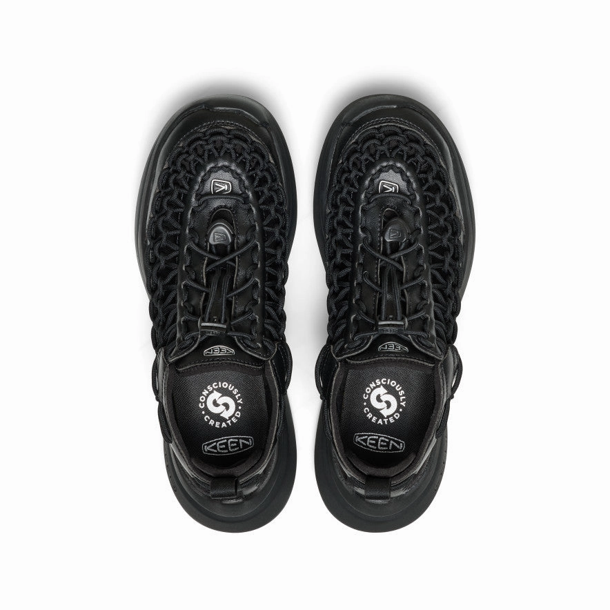 Women'S Uneek Wk Snidel Sneaker  |  Black/Silver Lightweight Presence Go Further