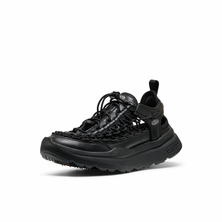 Reimagined Comfort Essentials, Upgraded Women'S Uneek Wk Snidel Sneaker  |  Black/Silver