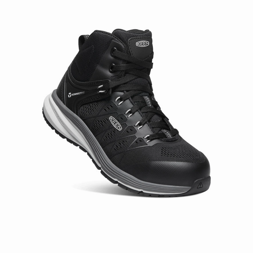 Women'S Vista Energy Mid (Carbon Toe)  |  Vapor/Black Essentials, Redesigned Calm Crafted