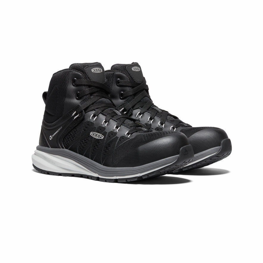 Women'S Vista Energy Mid (Carbon Toe)  |  Vapor/Black Rhythm-Based Wear