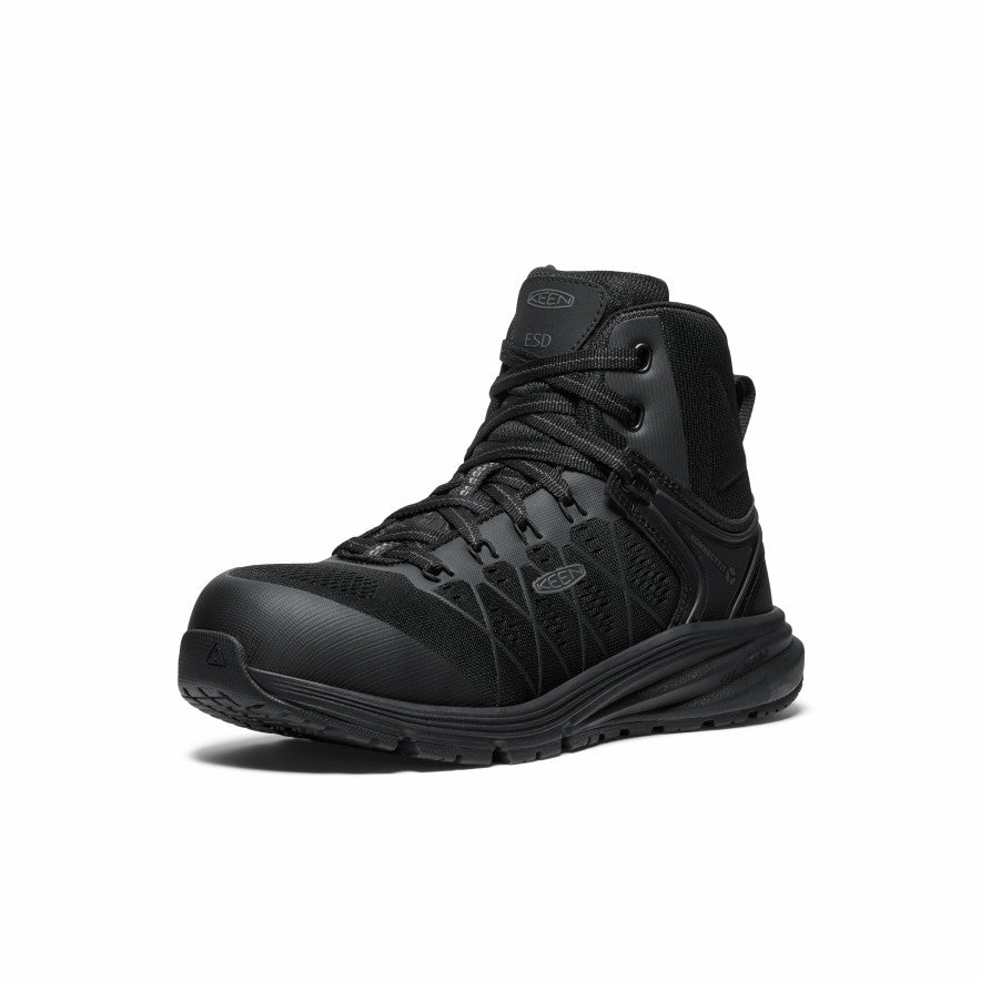 Women'S Vista Energy Mid Esd (Carbon Toe)  |  Black/Black Curated For Motion