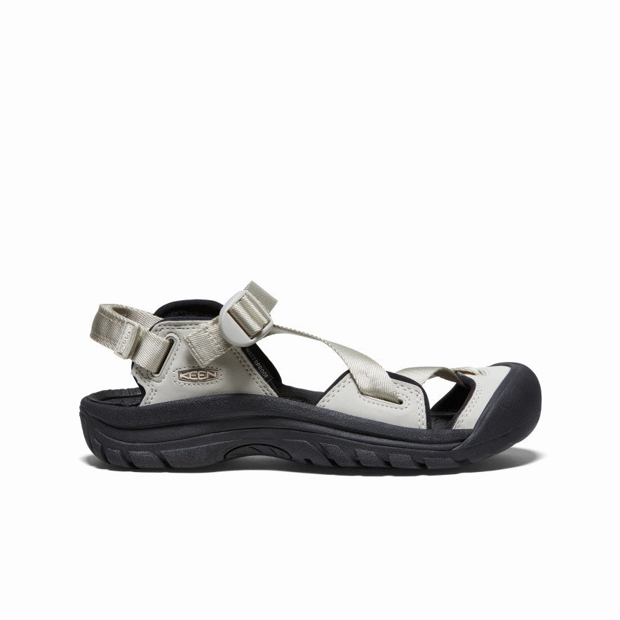 Motion-Driven Wear Clean Attitude Women'S Zerraport Ii Sandal  |  Silver Birch/Black