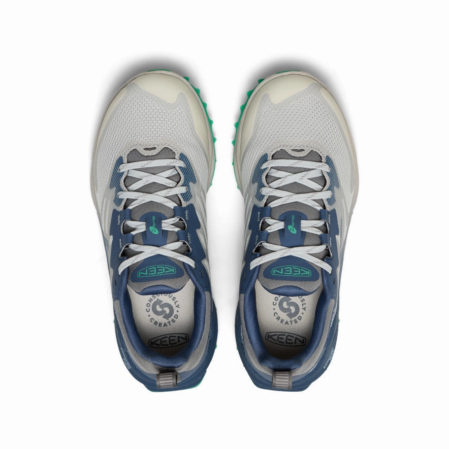 Inspired Living Women'S Zionic Nxt Waterproof Hiking Shoe  |  Vapor/Ballad Blue