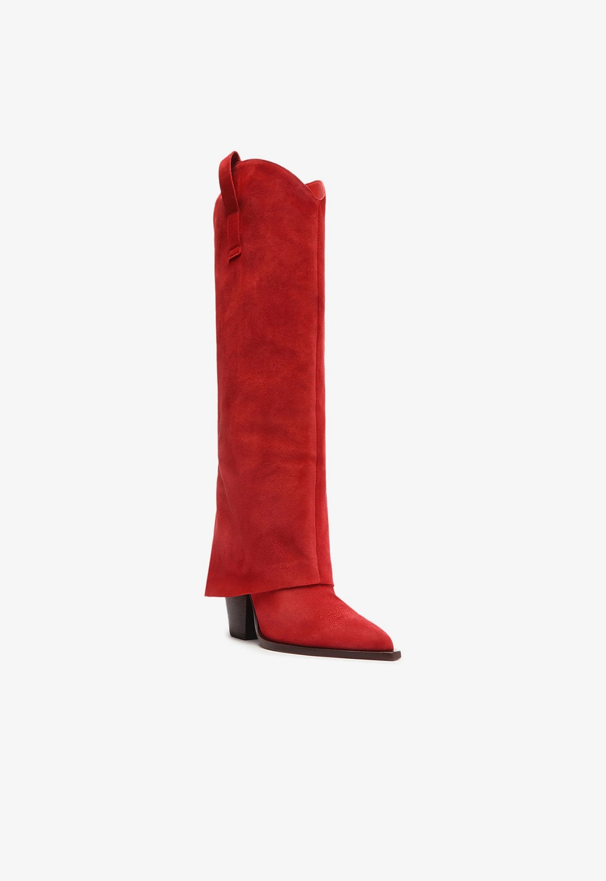 Modular Design Designed To Shift Woody Up Cloak Suede Boot