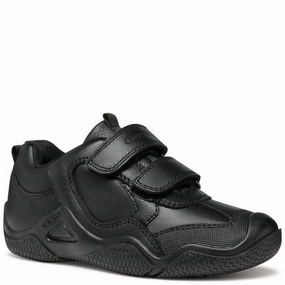 Sleek Routine Smooth Silhouettes Geox Wader Infant School Shoes