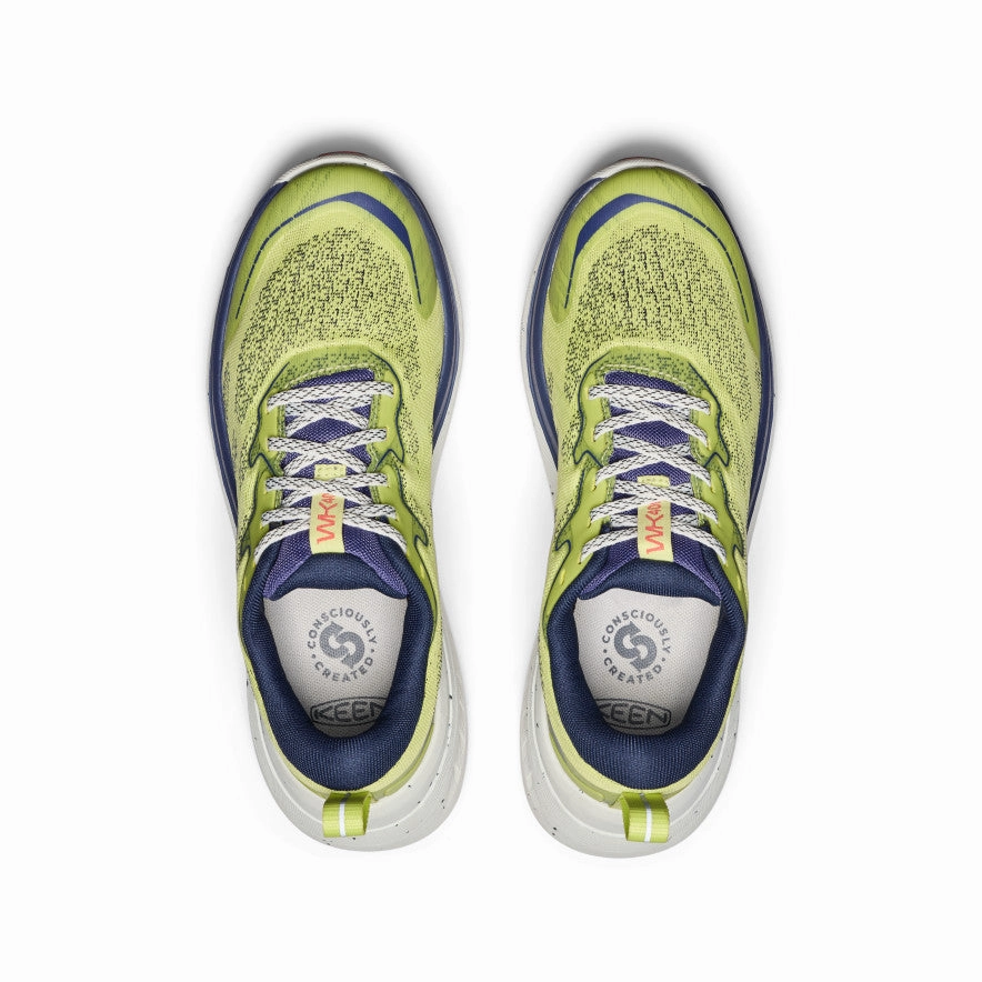 Daily Vibe Functional Ease Women'S Wk400 Ii Walking Shoe  |  Daiquiri Green/Skipper Blue