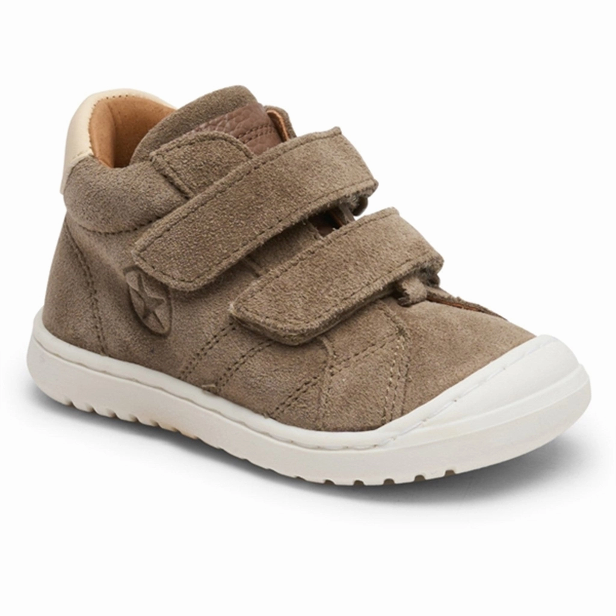 Street-Forward Grounded Luxury Bisgaard Thor V First Step Shoes Taupe