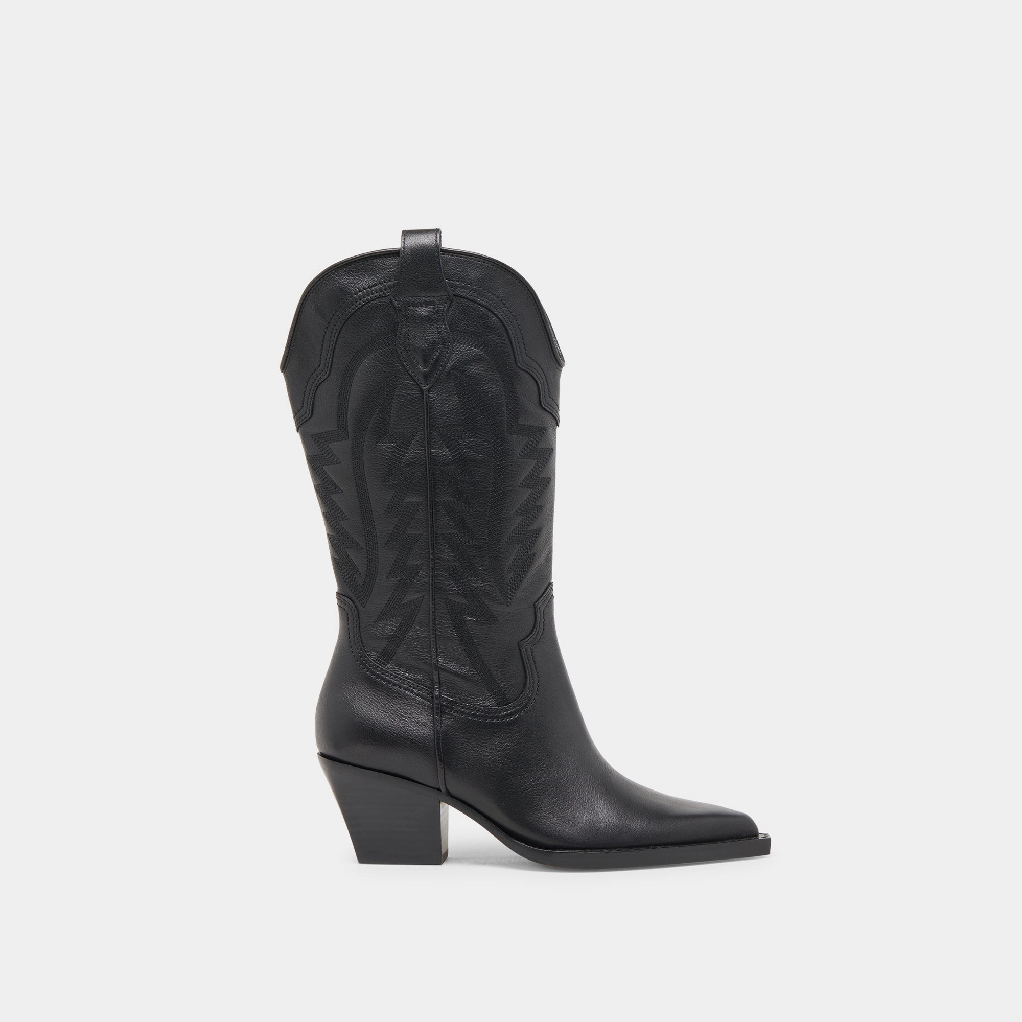 Ryland Wide Calf Boots Black Leather Gear For Today Versatile Mood