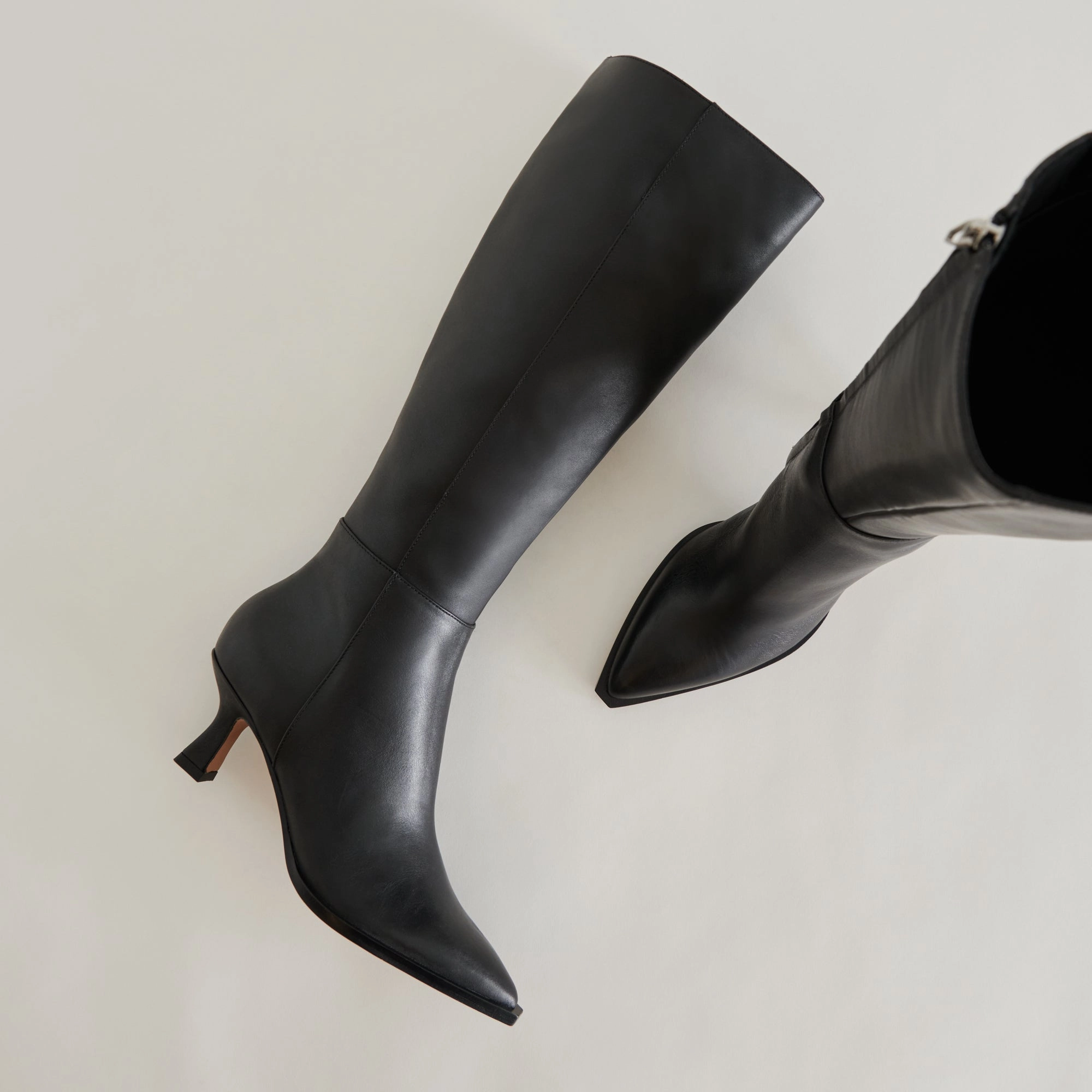 Auggie Boots Black Leather Purpose-Built Fit
