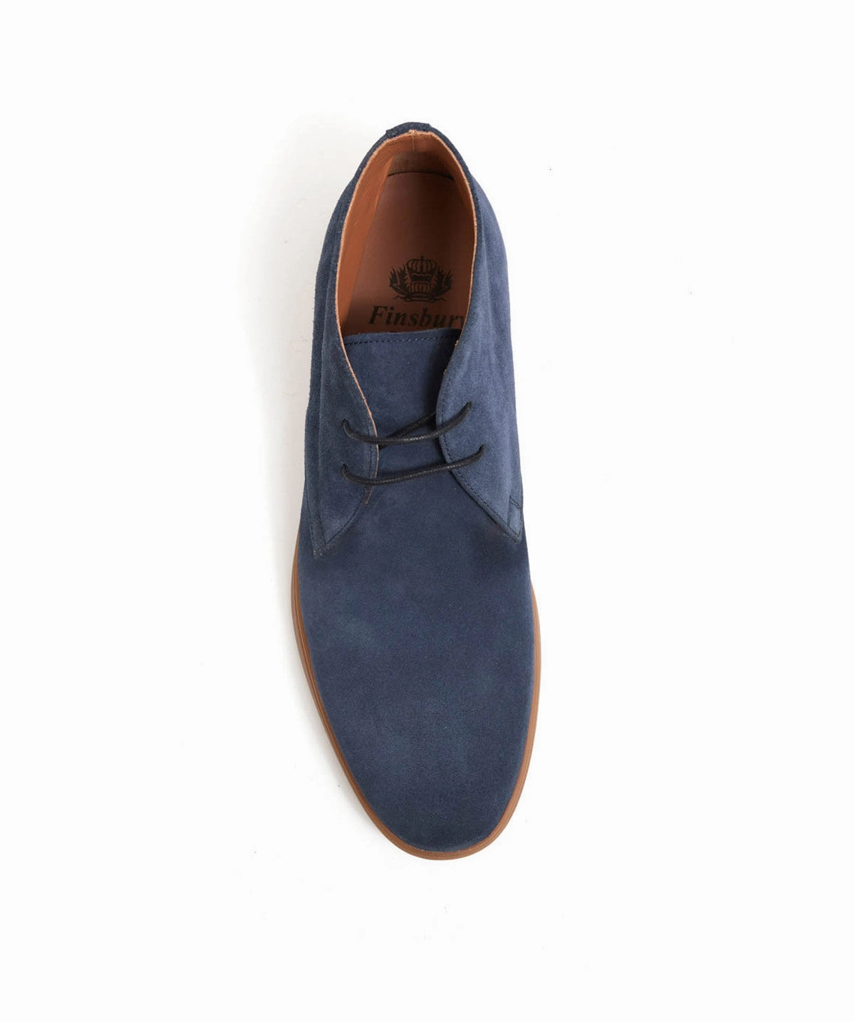 Fit-Flow Sahara Blue Suede Ankle Boots