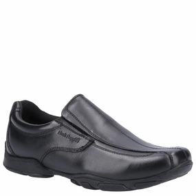Soft-Fit System Style That Adapts Hush Puppies Elijah Junior School Shoes