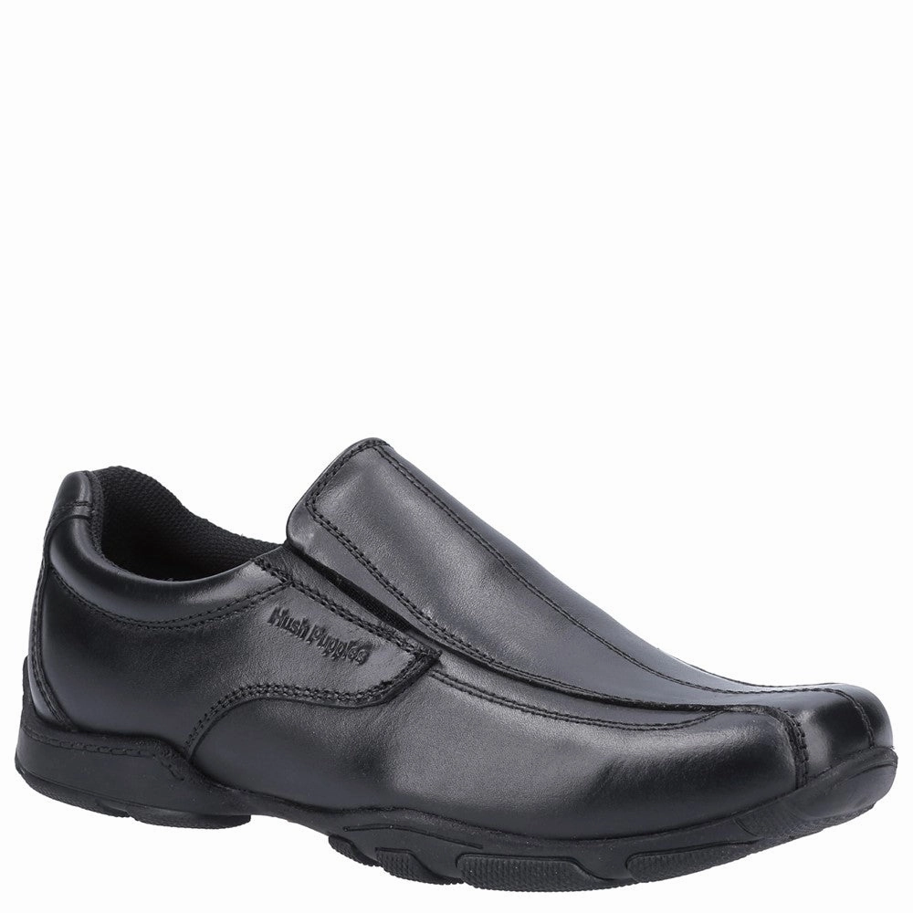 Soft-Fit System Style That Adapts Hush Puppies Elijah Junior School Shoes
