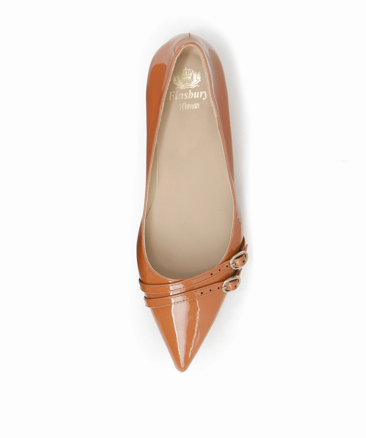 Nomie Cognac Pumps Refined Essentials