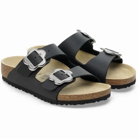 Movement Layers Birkenstock Arizona Kids Flower Buckle Bf Black