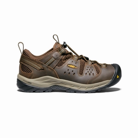 Progressive Tone Street Form Men'S Atlanta Cool Ii Esd (Soft Toe)  |  Cascade Brown/Forest Night