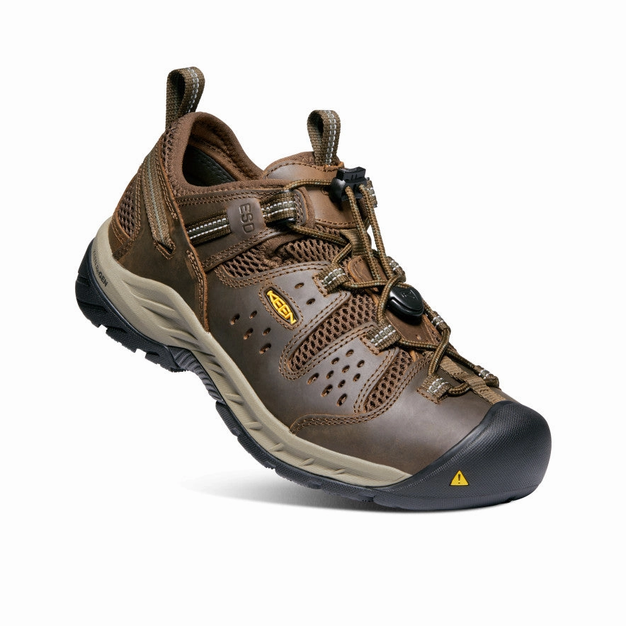 Men'S Atlanta Cool Ii Esd (Soft Toe)  |  Cascade Brown/Forest Night Style Flowwear Shape Your Day