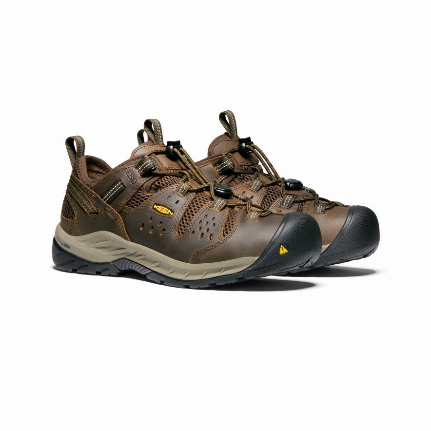 Responsive Fit Men'S Atlanta Cool Ii Esd (Soft Toe)  |  Cascade Brown/Forest Night