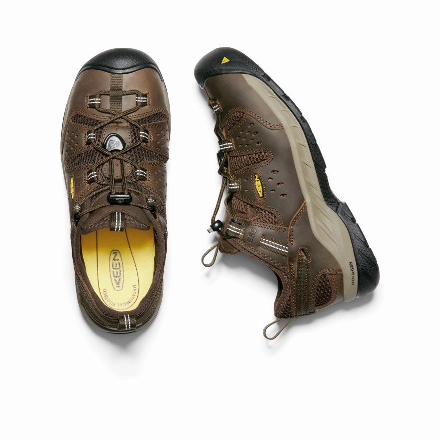 Daily Build Men'S Atlanta Cool Ii Esd (Soft Toe)  |  Cascade Brown/Forest Night
