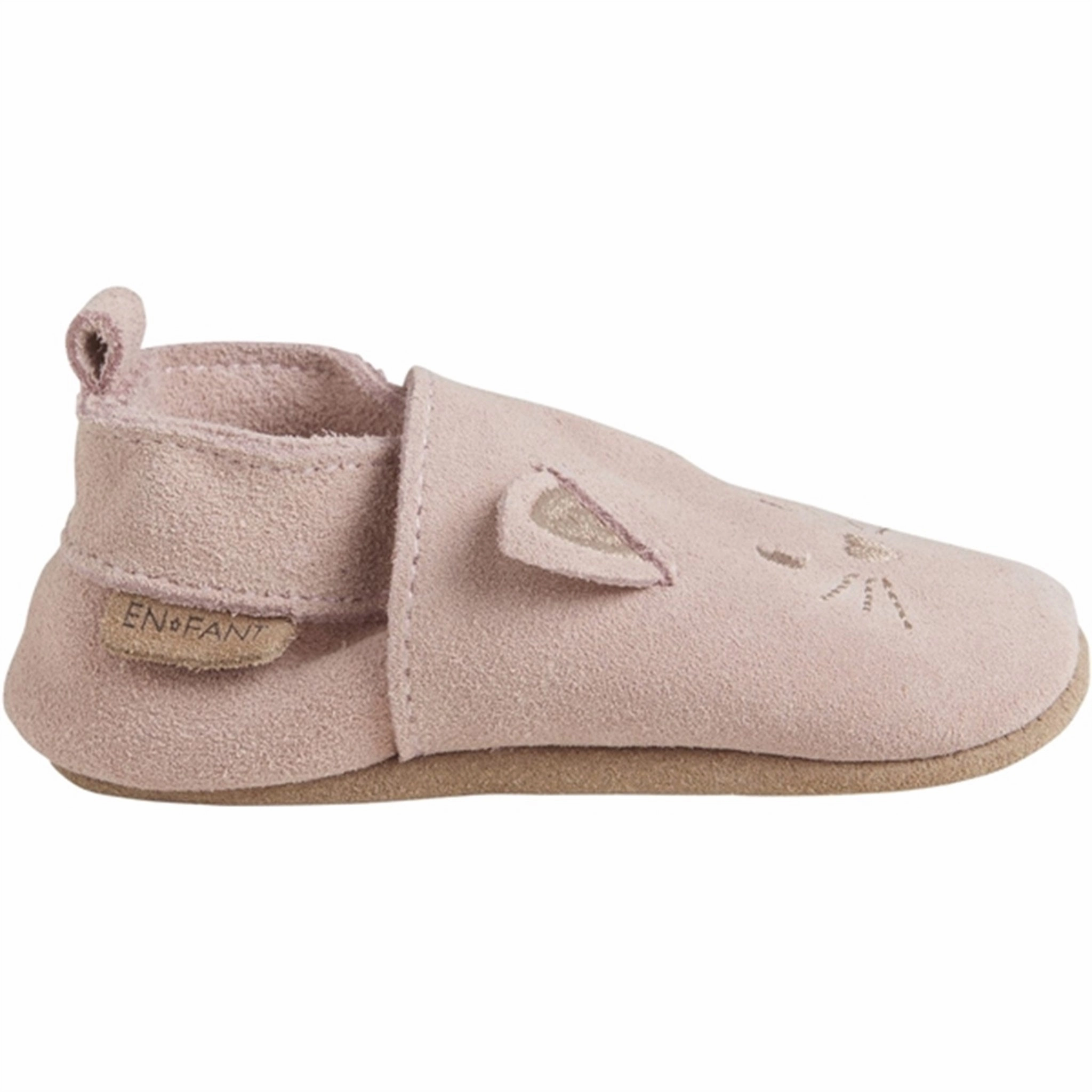Core Pulse Essentials In Motion En Fant Slippers Animal Suede Misty Rose