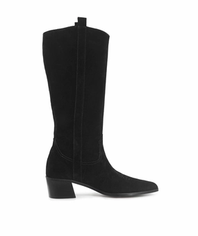 Judith Black Cowboy Boots Clean Citywear Everyday Fresh