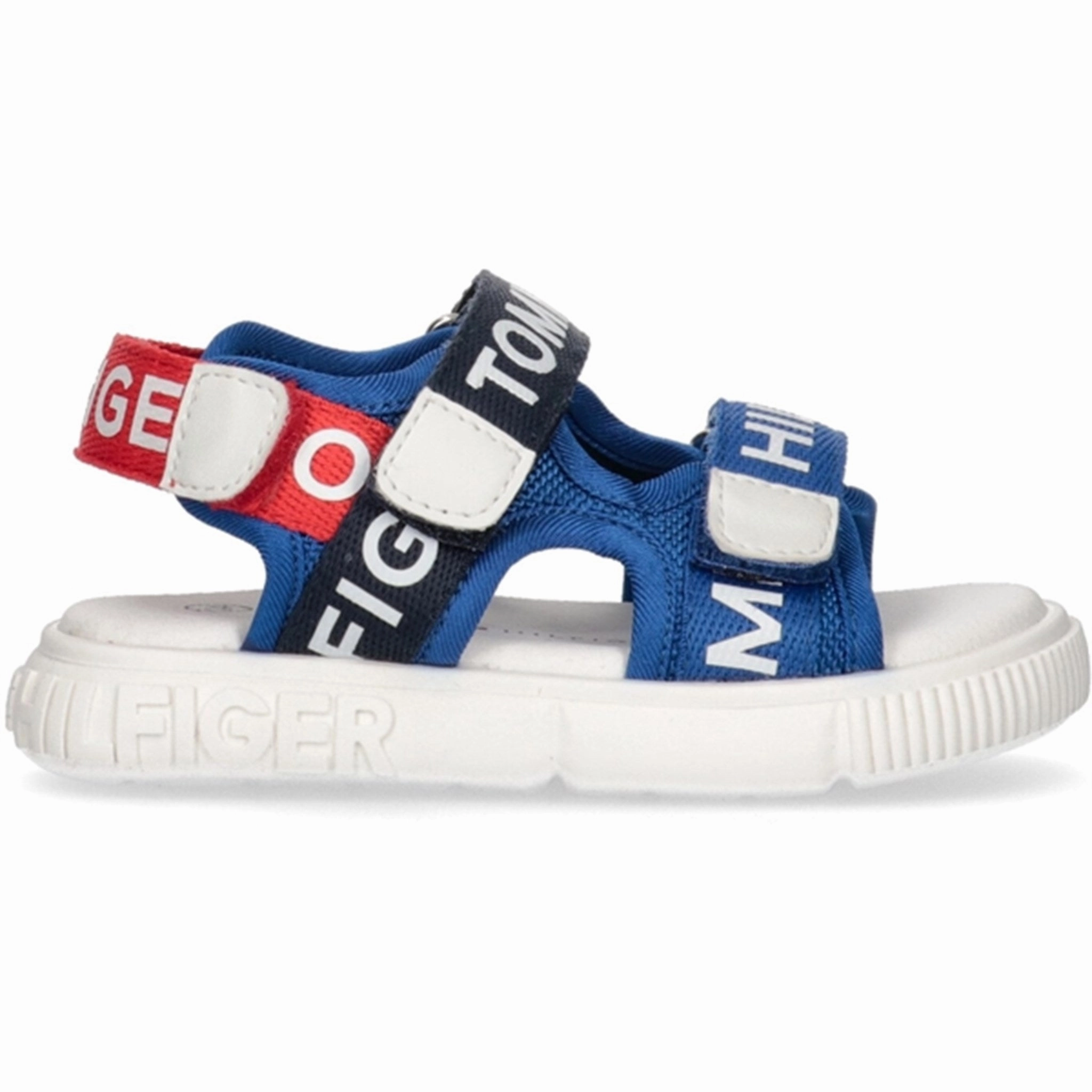 Tommy Hilfiger Logo Velcro Sandal Royal/Blue/Red Anyday Style