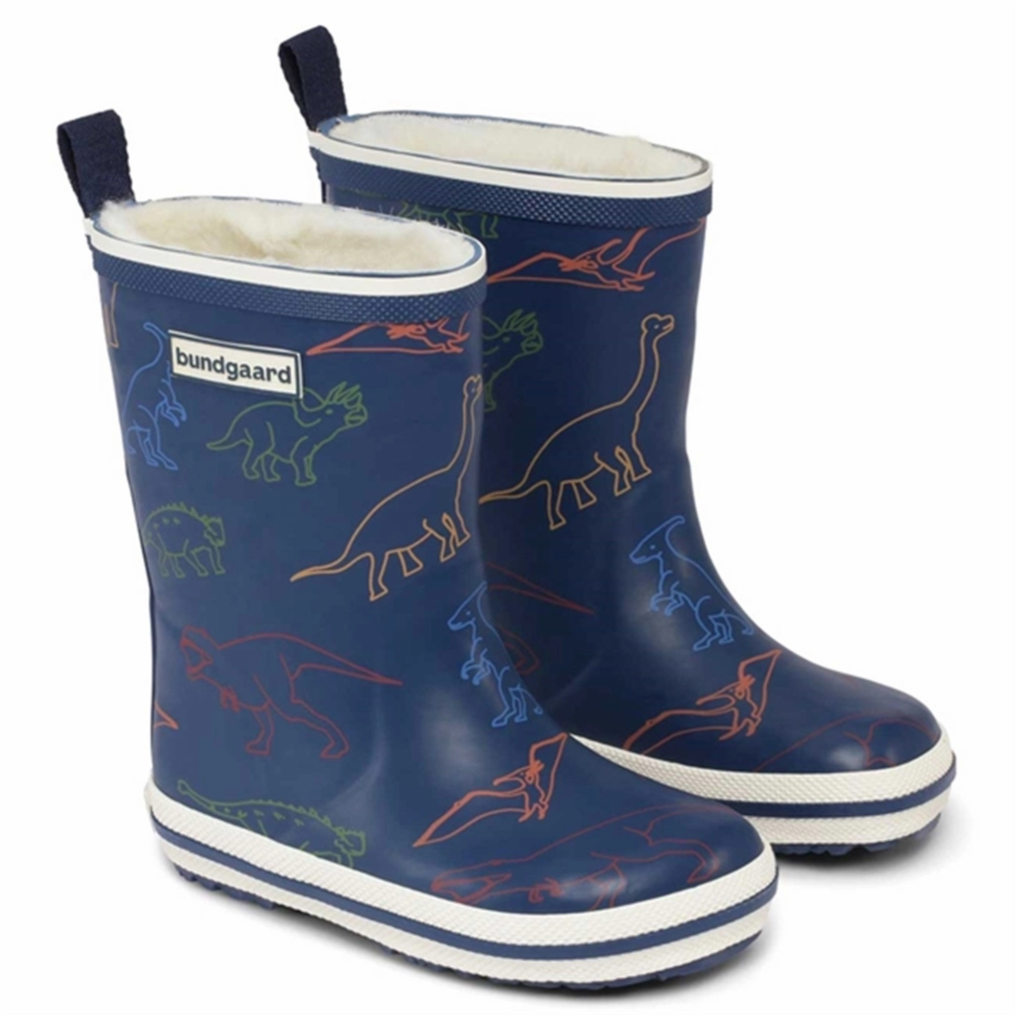 Bundgaard Charly Winter Rubber Boot Dinosaur Signature Look