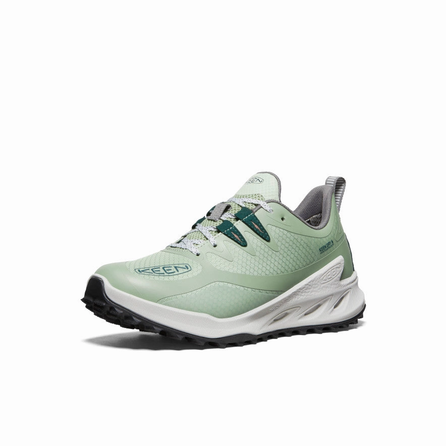 Women'S Zionic Waterproof Hiking Shoe  |  Desert Sage/Ember Glow Life, Simplified Quiet Fit