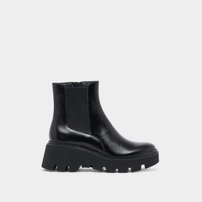 Crafted To Move Layer Light Emmet H2O Boots Midnight Crinkle Patent