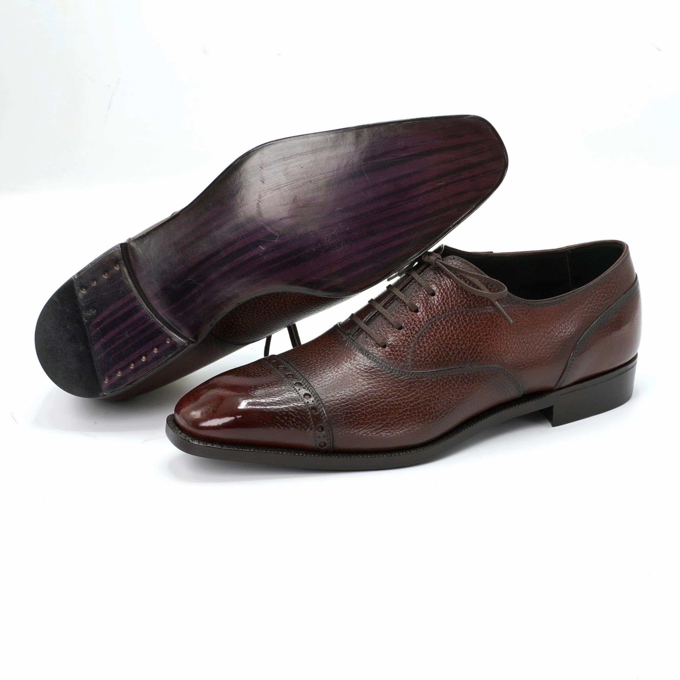 Carry Your Vibe Mario Oxford Shoe Mto - Marron Mediterraneo