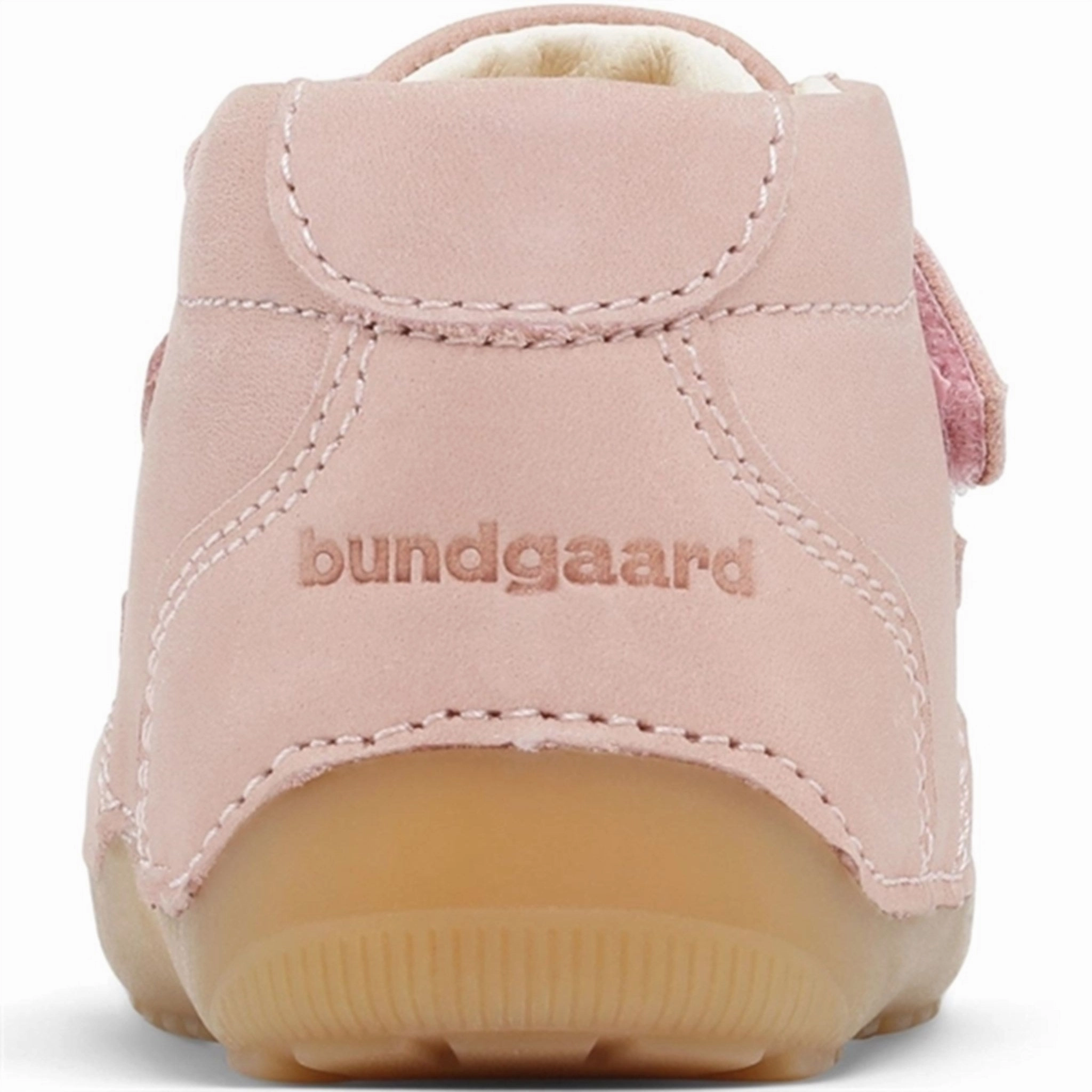 Bundgaard Prewalker Petit Velcro Old Rose Forward-Looking Fit Easy Layering