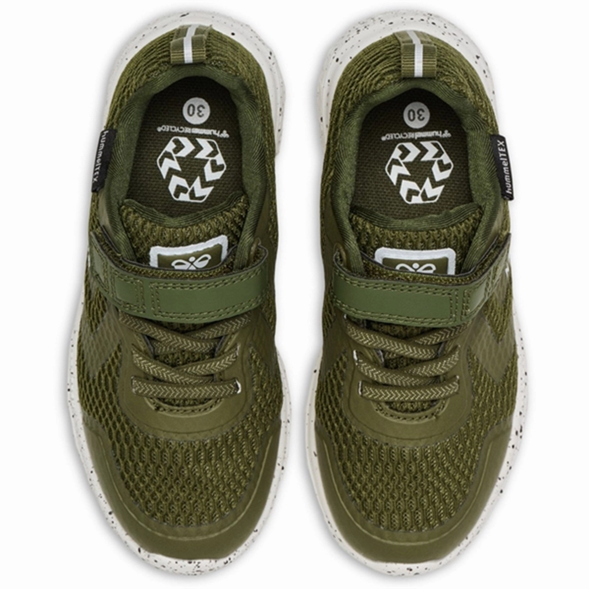 Sleek Vibes Hummel Actus Tex Recycled Jr Sneakers Forest Night