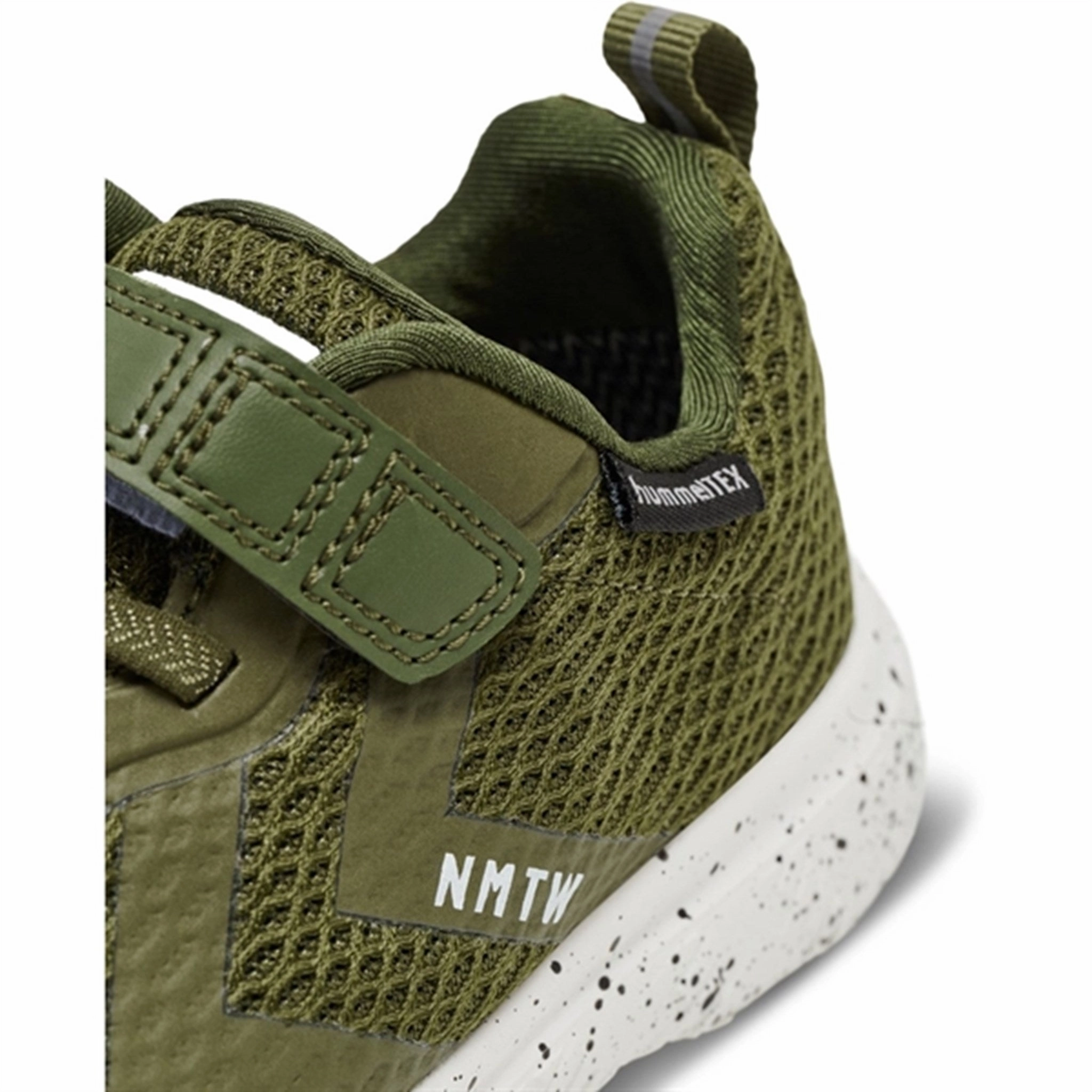 Style In Sync Hummel Actus Tex Recycled Jr Sneakers Forest Night